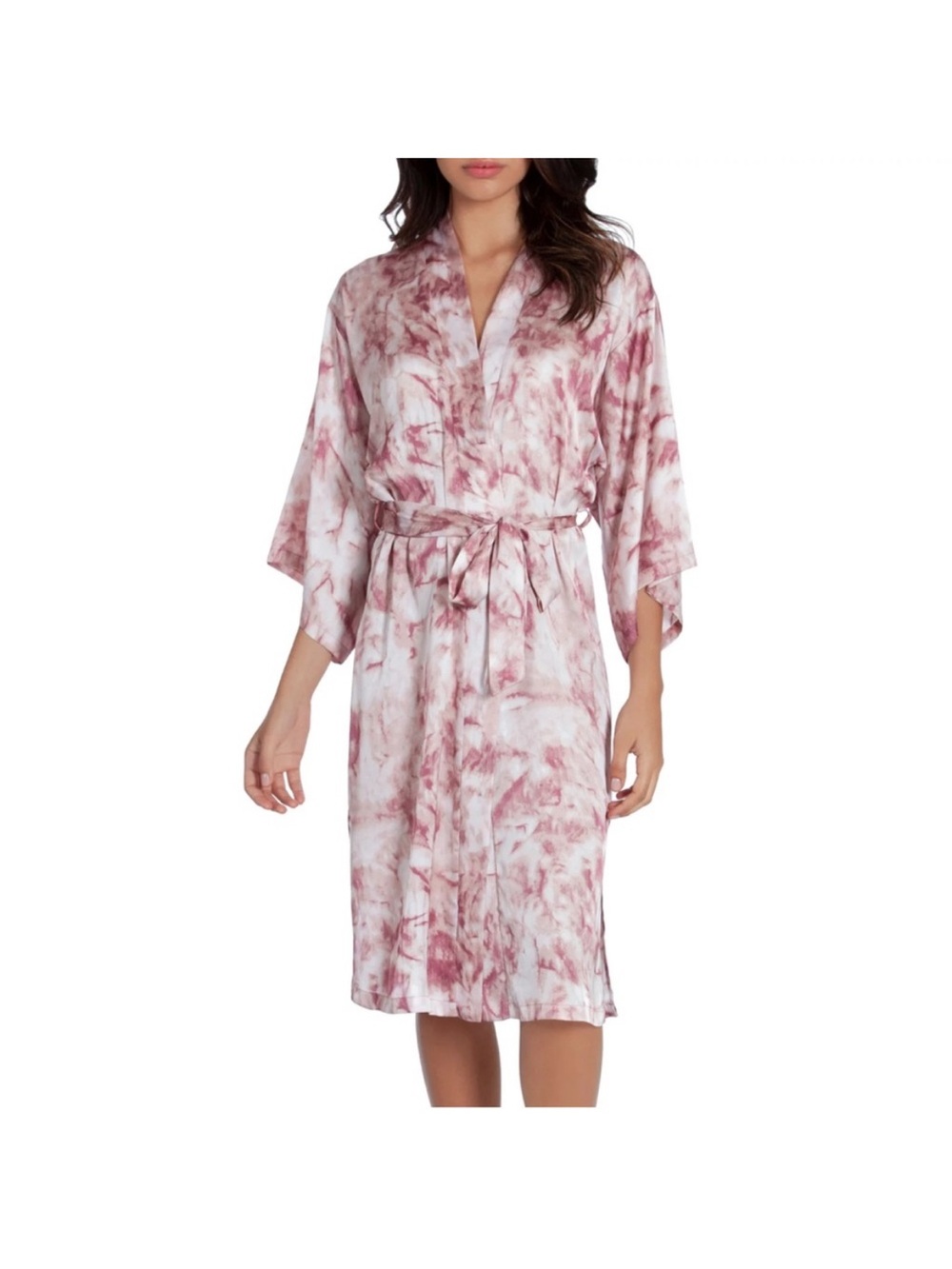 Midnight Bakery Satin Tie Dye Robe